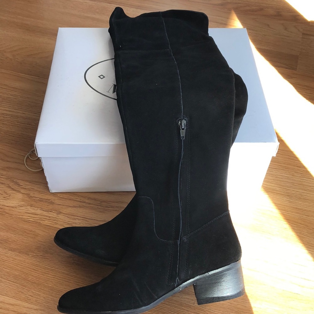 Black Suede boots